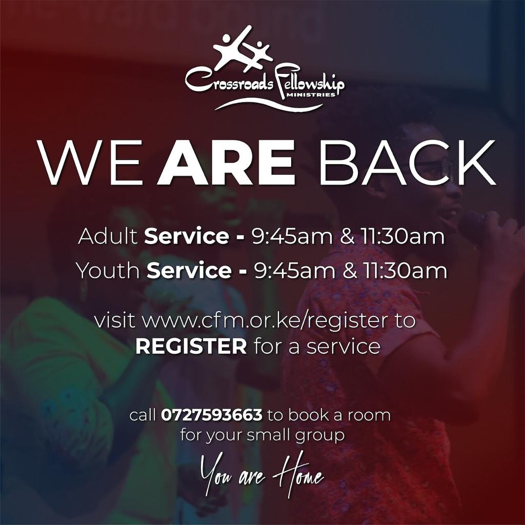 TomsMwambo's tweet photo. You are all welcomed #backtochurch #covid19kenya https://t.co/yPnC0xvTC3