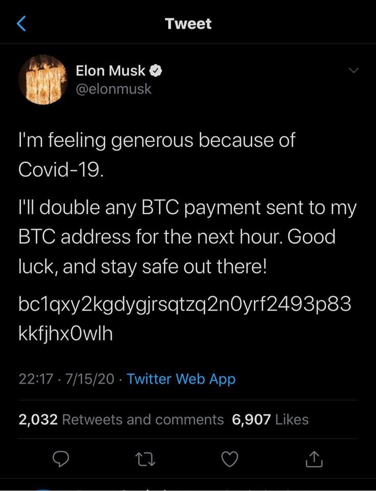 . @ElonMusk,  @BillGates,  @kanyewest,  @Uber and  @CashApp also hacked on twitter earlier, amongst others