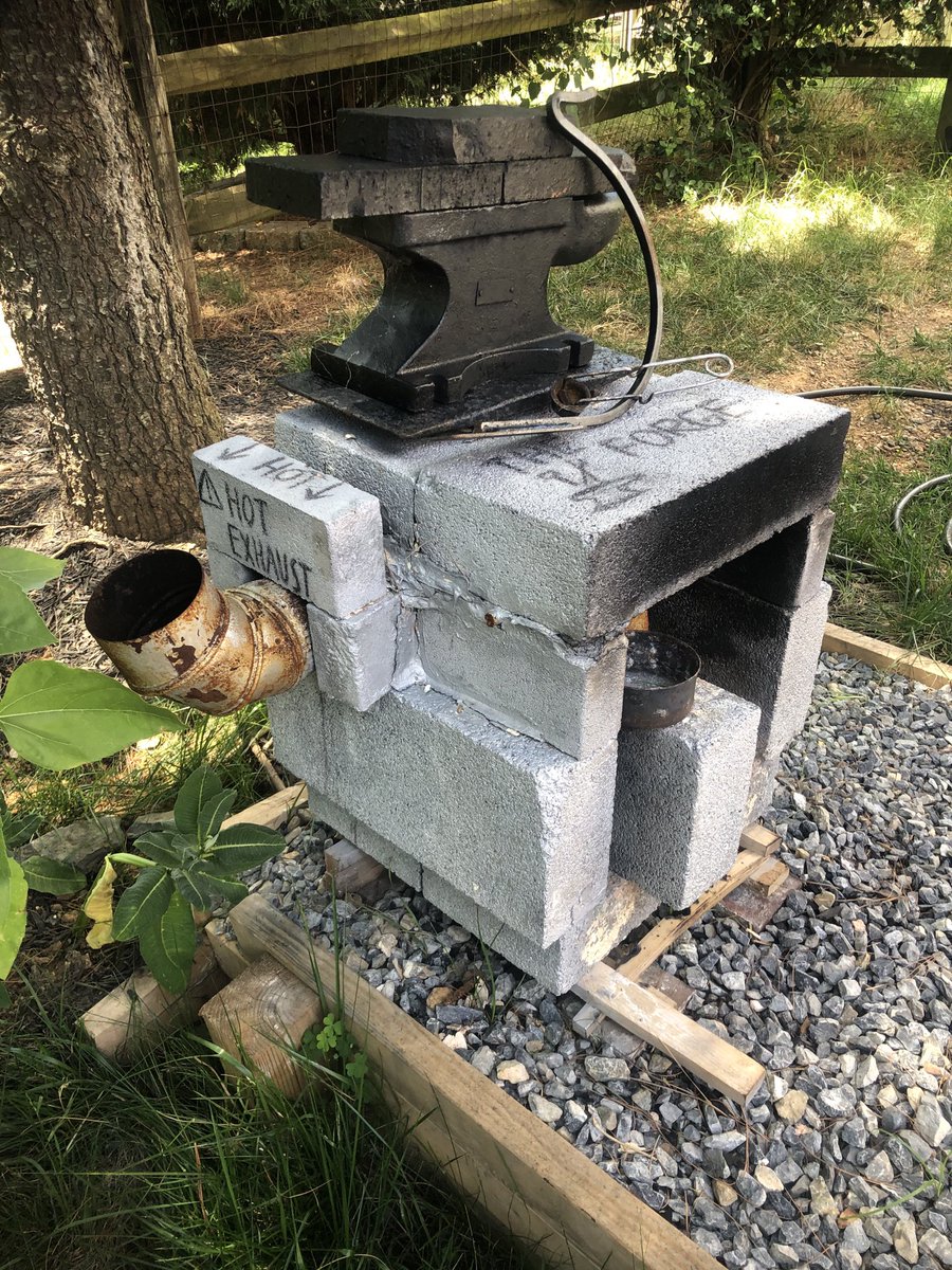 For some welding students, it was an interest in hot metal work that lead them to look into the field of welding. Two have designed and built their own forges.  Kudos for their ingenuity!