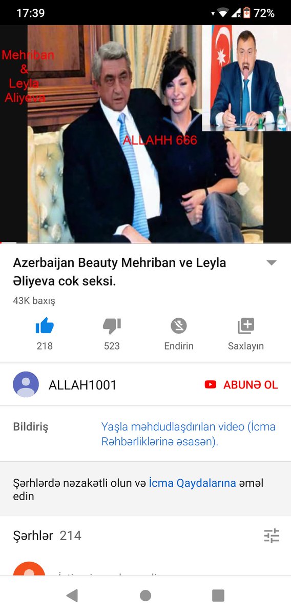 DiktatorIlham's tweet photo. Mehriban Əliyeva Diktator of Azerbaijan https://t.co/bRmc1Yt5xv