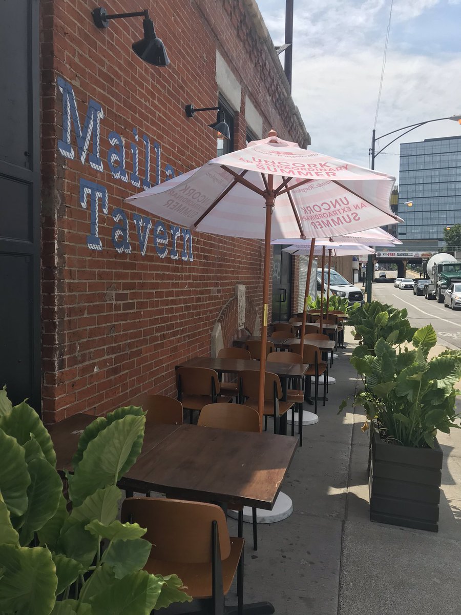 Maillard patio is calling your name!! Burgers fries and beers oh my.