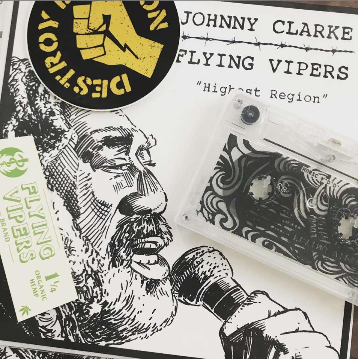 MusicADD's tweet photo. Support indie record shops - @flying_vipers_ Shadow Tape & Johnny Clarke 45 are at Philly's Brotherly Dubs: https://t.co/faRpDNBGXj #FlyingVipers #JohnnyClarke #MusicADDrecords #JumpUpRecords #BrotherlyDubs #Philly #Philadelphia #Boston #dub #reggae #cassette #tape #vinyl https://t.co/uJllvzm9Y0