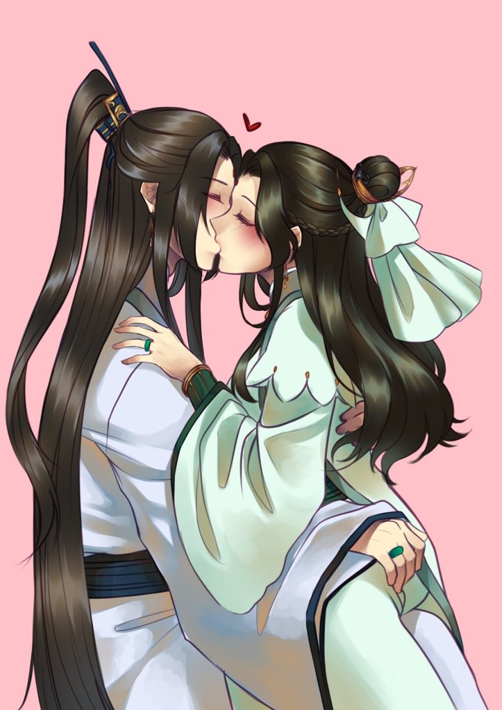 Hkk Check Pinned On Twitter Incest I Colored It Really Quickly Q The Colors Look Bad Outside Of My Laptop Though Orz Tgcf Tianguancifu Shiqingxuan Shiwudu 天官赐福 师青玄