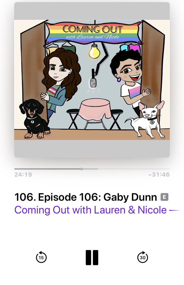 SueNowhereboy68's tweet photo. EPISODE 106!!!! OUT NOW SO BRILLIANT PLEASE SUBSCRIBE ππ....FANTASTIC!!!!! WTG AGAIN NIC ππππππ»MUCH LOVE XXX AND LAUREN ππ»ππ»π xx @nicolepacent @lauren_flans @comingoutpod #findricki #lesbian #gay #bisexual #trans #queer #pride #loveislove #cominout https://t.co/lNE6ZmsxwU