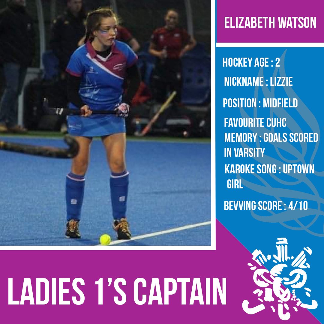 Our Ladies 1’s captain is now Lizzie, corona may affect some preseason but Lizzie is excited to get back on the pitch and make this their best season yet 🏑🏑