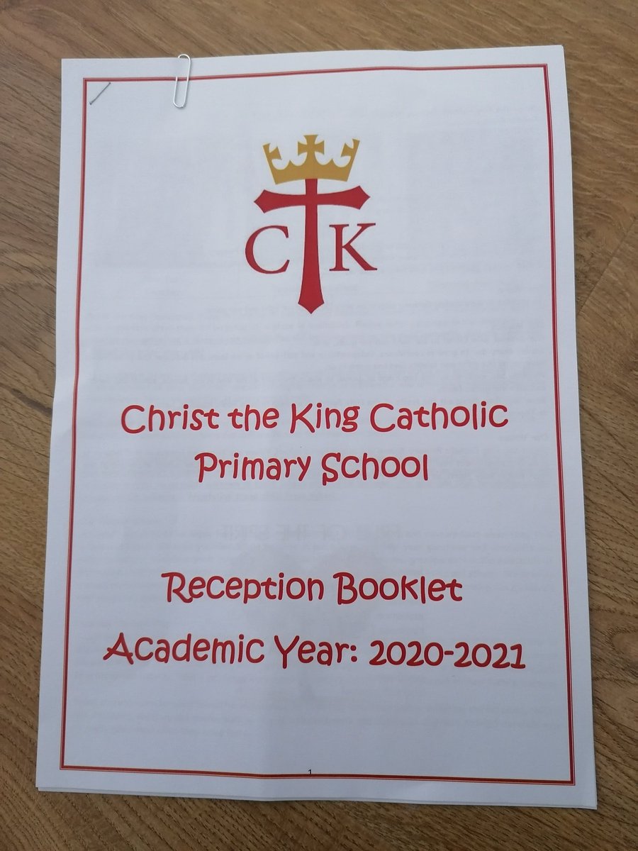 Jade Johnson (@ot_jade) on Twitter photo And so it begins! I am sure H will thrive at <a href="/CTK_thornaby/">Christ the King Catholic Primary</a>. Thank you for the booklet we have enjoyed reading it together ☺️ And so it begins! I am sure H will thrive at <a href="/CTK_thornaby/">Christ the King Catholic Primary</a>. Thank you for the booklet we have enjoyed reading it together ☺️