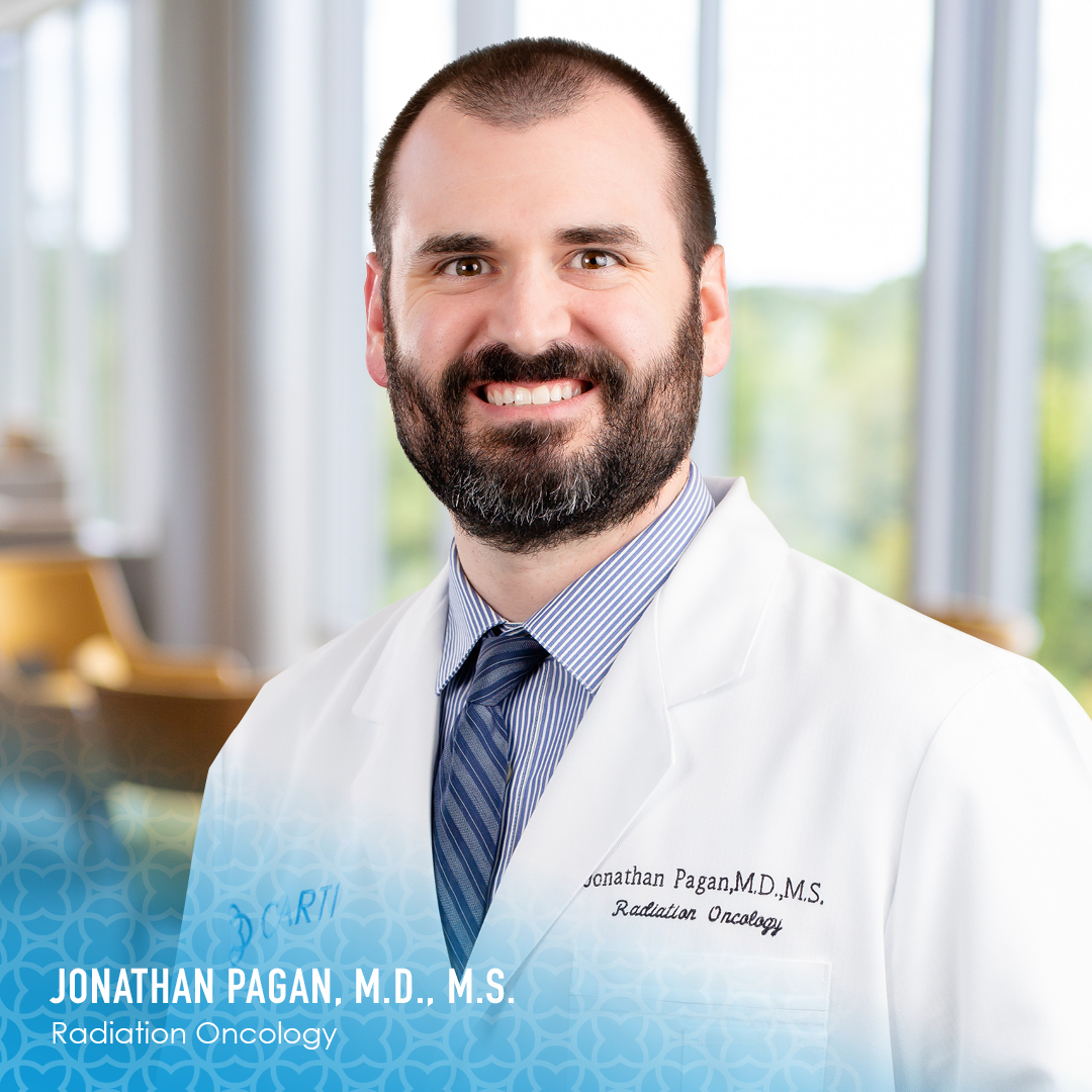Jonathan Pagan, M.D., M.S., works with a team of experts to precisely target tumors and treat cancer using radiation therapy. bit.ly/2NFUBO4