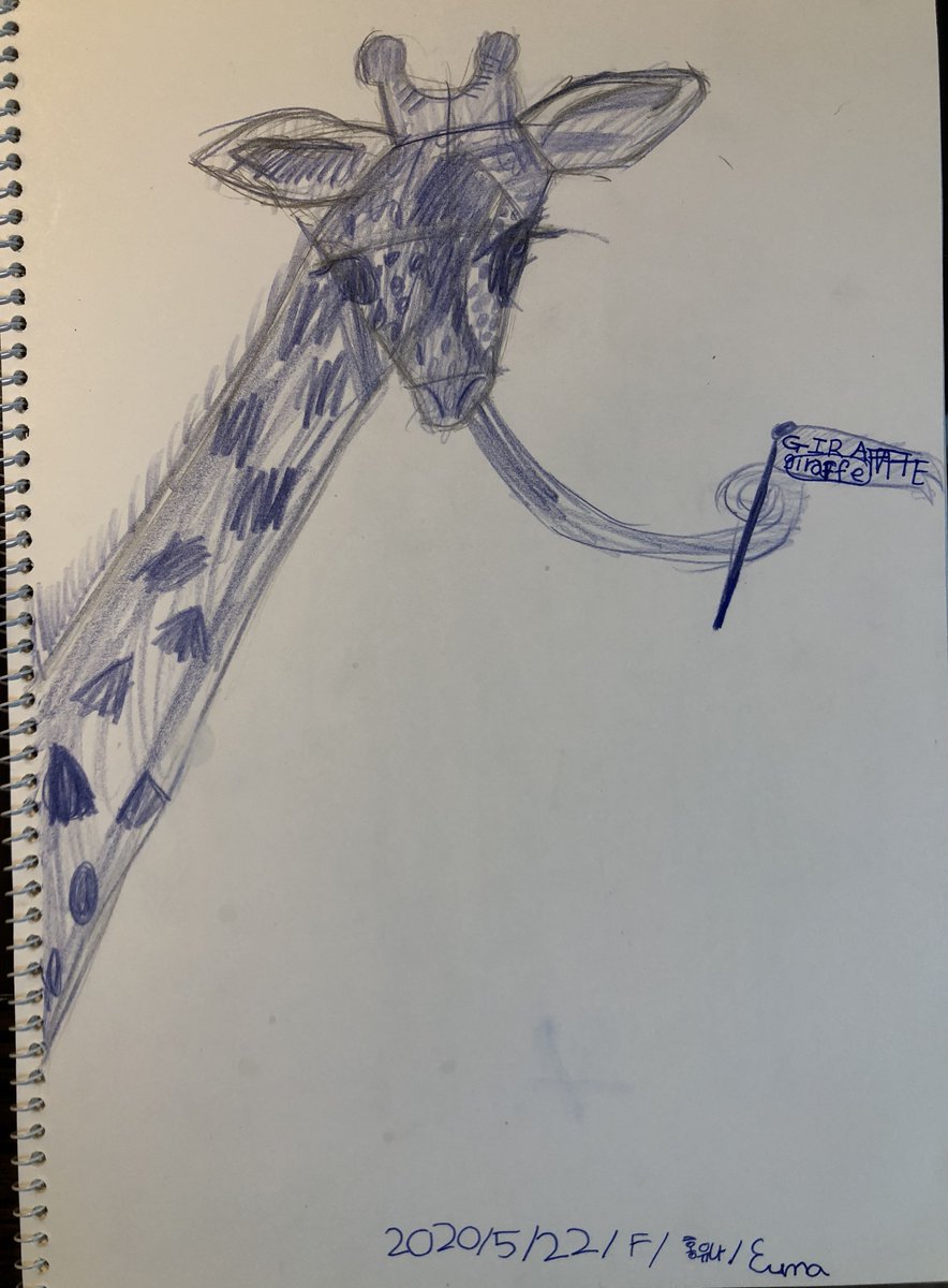 timeforkids's tweet photo. Euna H. from Seoul, South Korea, sent us her drawing of a giraffe from #CampTFK Day Two's Arts and Crafts activity! Get this week's camp activities right here: https://t.co/hnU7R8tkR2
Watch all of #DrawwithDrew (and Rosie!) right here: https://t.co/CmEHT6gHh2 https://t.co/sHaljkoFJl