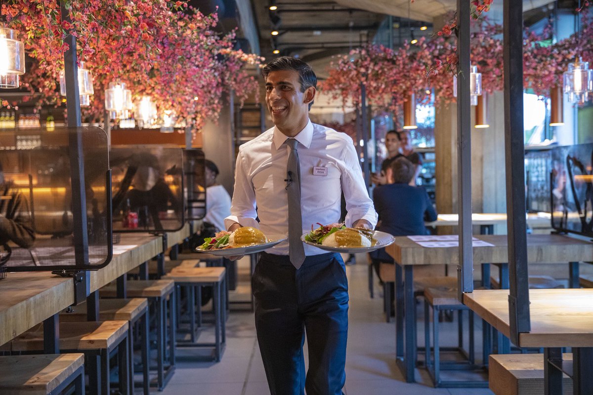 Rishi Sunak on Twitter: "Great to pop down to @wagamama_uk after ...