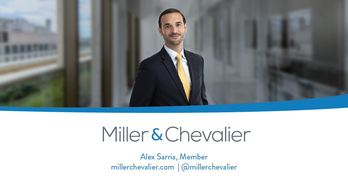millerchevalier's tweet photo. In this conversation with @Nexdigm_, Alex Sarria shares his insights on how the U.S. government is investigating and prosecuting allegations of procurement fraud and corruption amid the #COVID19 pandemic: https://t.co/zXRW8IW1js https://t.co/xLTDMM311D
