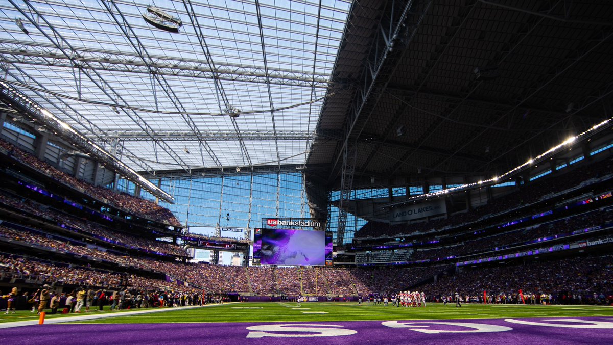 Best stadium in the NFL. 

📰: mnvkn.gs/2ZNG6x3