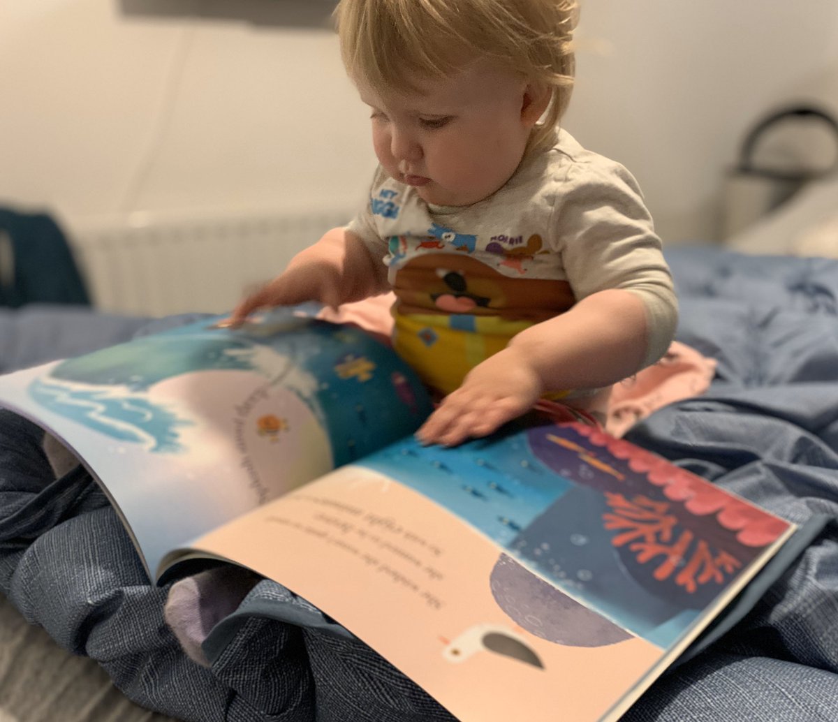 kteditorial's tweet photo. I bought the unicorn book the other day for my 18mo daughter and we loved it so much we bought the two others that are out and preordered this one! Lovely illustrations and rhyming and just the ticket for winding down at bedtime. https://t.co/QGcMTwWxMj