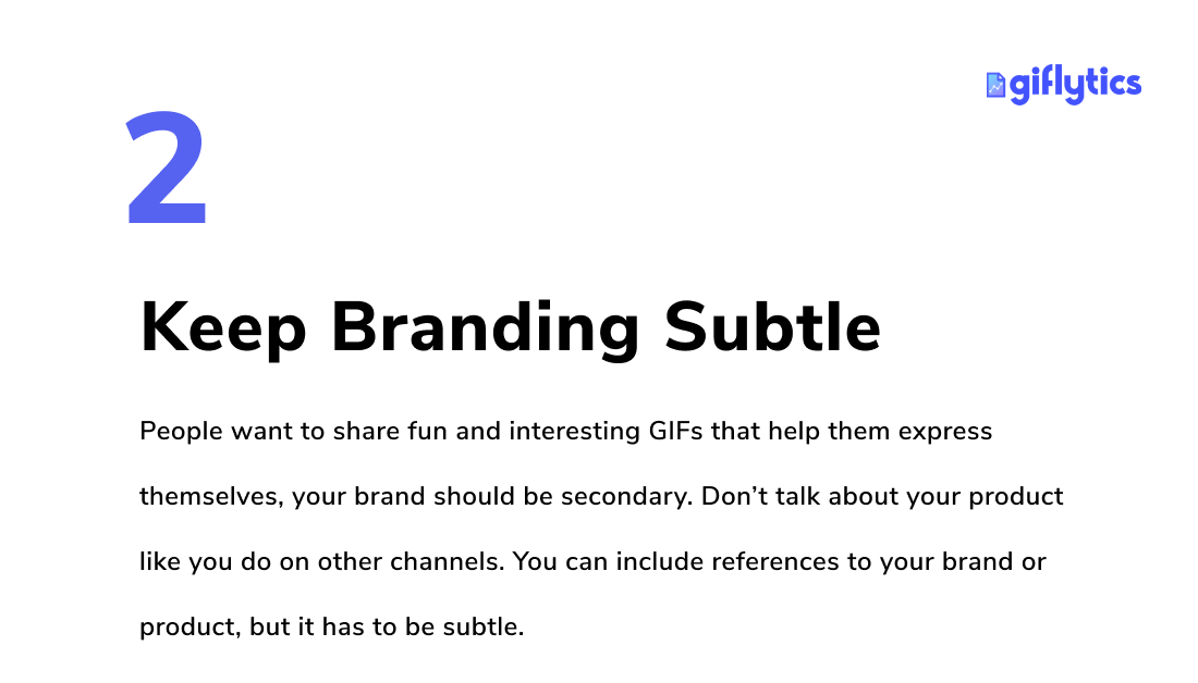 giflytics's tweet photo. Want to learn how to create GIFs that people actually want to share? Follow these 3 rules and you'll be on your want to extremely shareable content. https://t.co/vqXZMjWSi7