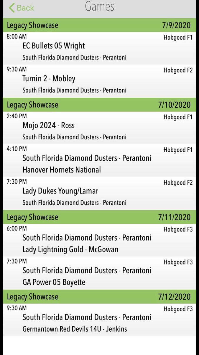 RockSBPerantoni's tweet photo. Excited to finally see the fields again!!! Tune in to #AthletesGoLive to watch this exciting group get back to work @LegacyShowcase. We have a strong athletic group of 2023βs and 2024βs. #diamonddusters #getnlooks #atlantalegacy https://t.co/NrgZT8dEGy