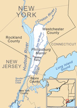 In 1685, the Sint Sinck land was "sold" (probably partial. stolen as much land was) to Frederick Philipse, incorporating into his manor spanning from the north of Ossining to the tip of Manhattan, encompassing a massive 165K acres. The land was leased to European (white) farmers.