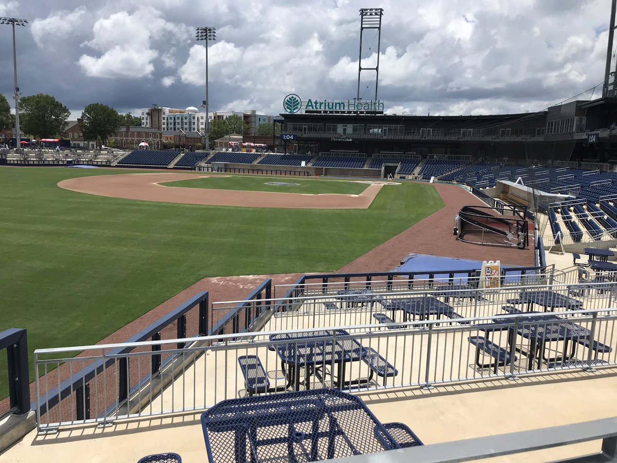 Keharward's tweet photo. #BullpenViews for lunch today at @Kcannonballers https://t.co/VbVLG3vI3G