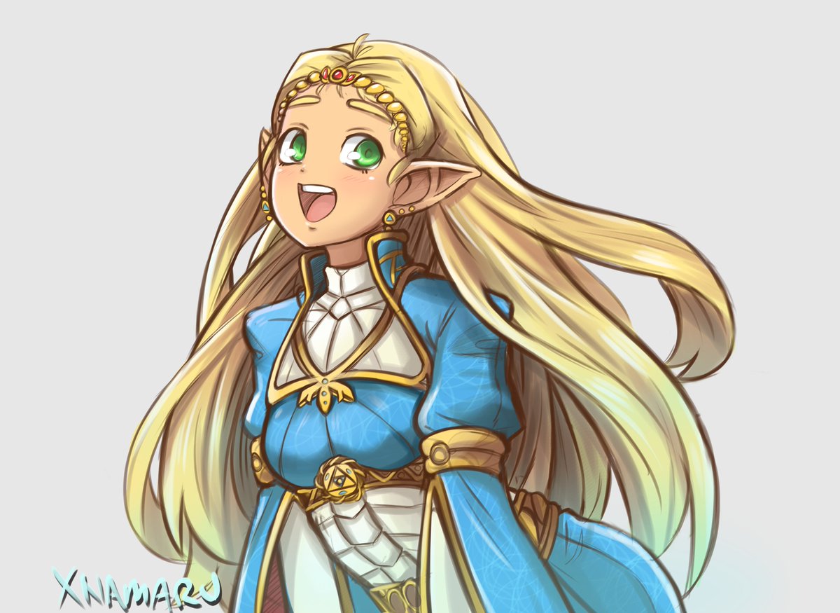 xnamaru's tweet photo. Trying to keep motivated to draw these days....here's a drawing of Nintendo's best girl Zelda.

#Zelda #BreathoftheWild #Nintendo #characterdesign #DigitalArtist #imreallytryingtogetbackintotheswingofthings https://t.co/EGRiQzdxFu