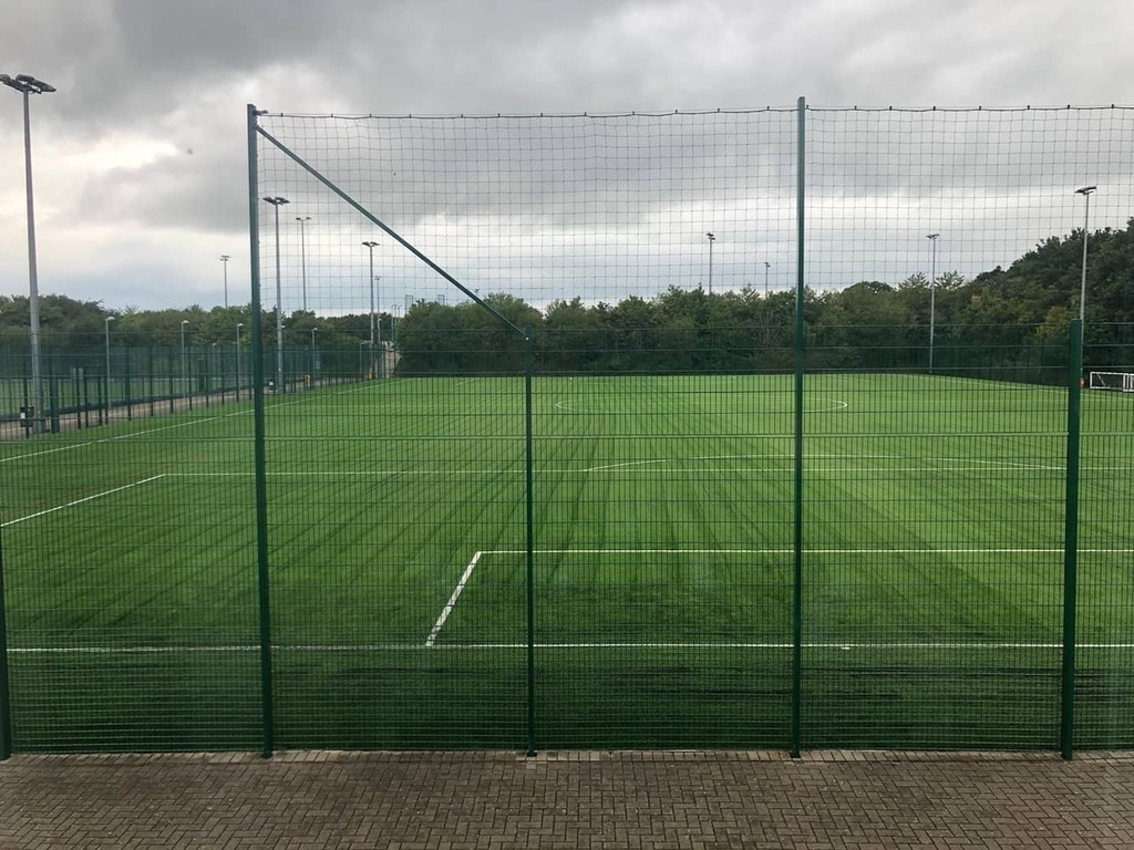 BrunelSport's tweet photo. Job done! 3G pitch works are complete! Now we just need permission to be able to open.... #BrunelUni #SportsPark #New3G #Football https://t.co/YrsZLC3kbP https://t.co/CMTq7DAEiV