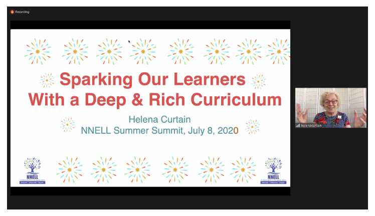Sparking Our Learners with a Deep and Rich Curriculum #earlylang #nnellsummit20 <a href="/helenacurtain/">Helena Curtain</a>