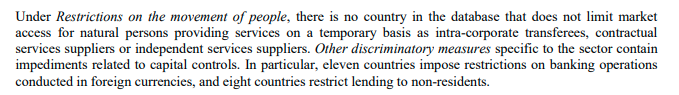 Capital controls to ensure financial stability - another barrier.