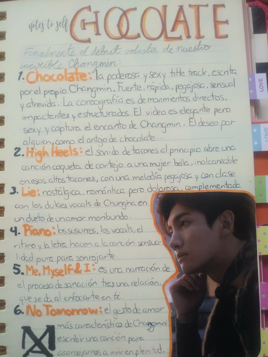 A page for  #MAX_Chocolate , Changmin's solo debut