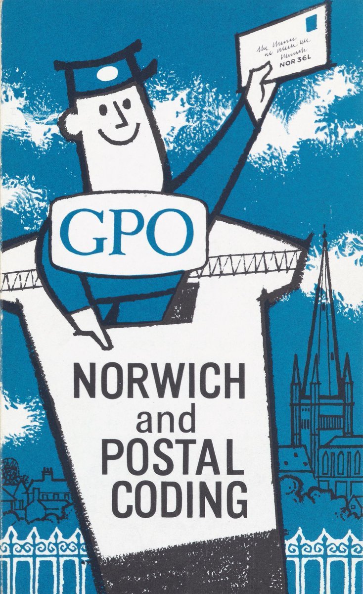 thepostalmuseum's tweet image. Did you know that #postcodes have been around for over 60 years?  Find out about the very first experiment in #Norwich that started it all off -&amp;gt; bit.ly/3iGbxlD