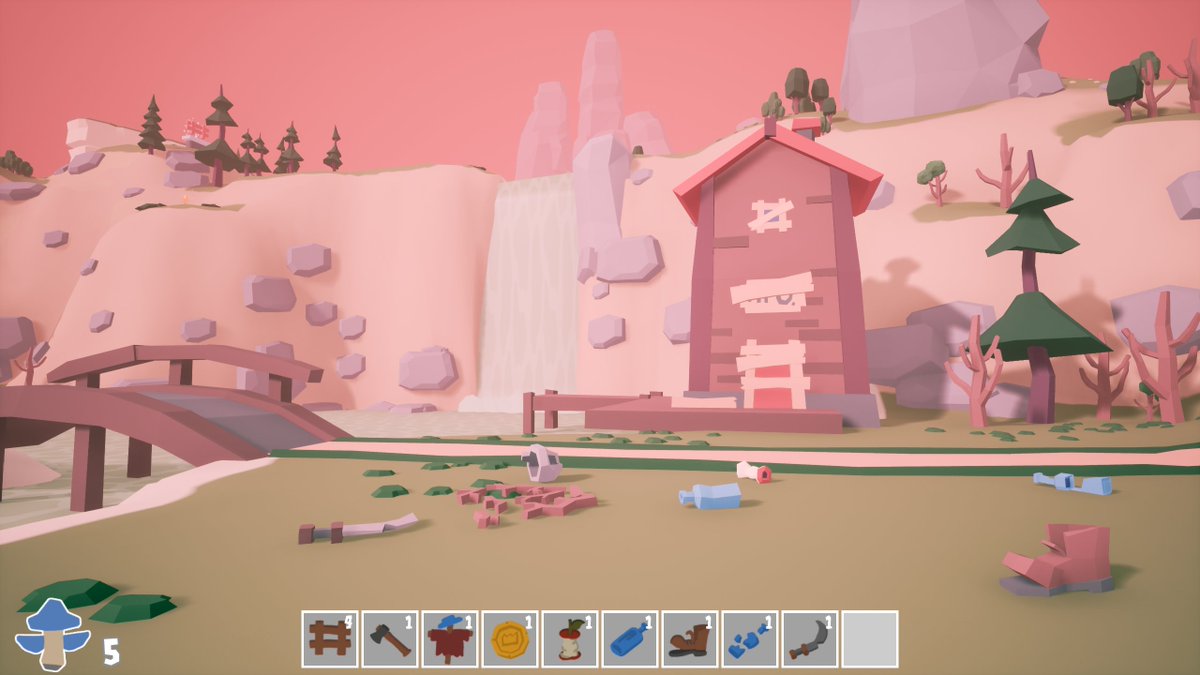 WojtekWitowski's tweet photo. 🍄Garden Of Magic Mushroom - some screenshots from official Steam page.

How do you like this reddish pallete for polluted level ?🤔

➡️Wishlist now:
https://t.co/Ti2qKRytm1

#indiedevhour #indiegame #UE4 #UnrealEngine4 #indiedev #lowpoly #gamedev https://t.co/jxXyFLkWSm