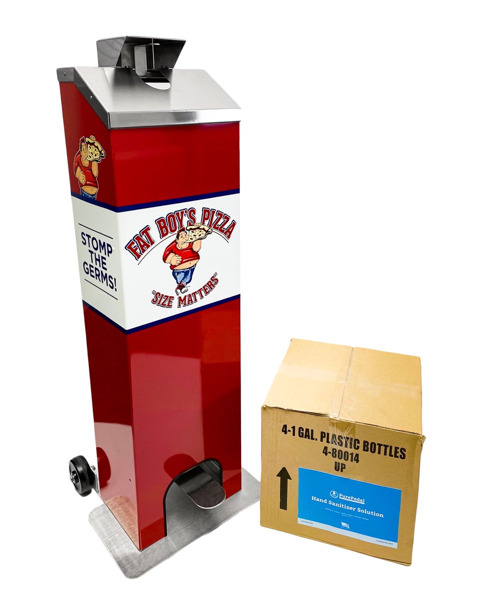 CCI_Productions's tweet photo. Your business can encourage disinfecting practices to minimize the spread of germs. We're here to help local businesses like Fat Boy's Pizza &amp; Paris Casino practice HANDS-FREE SANITIZATION!

Learn more at https://t.co/7Ns8yxqLEk

#STOMPTHEGERMS🦠 #MADEINUSA🇺🇸 #MadeByCCI👍 https://t.co/l6k3KvvFlG