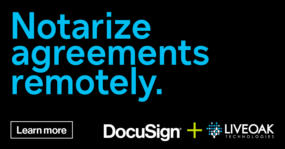 Liveoak Technologies, a DocuSign Company tweet media
