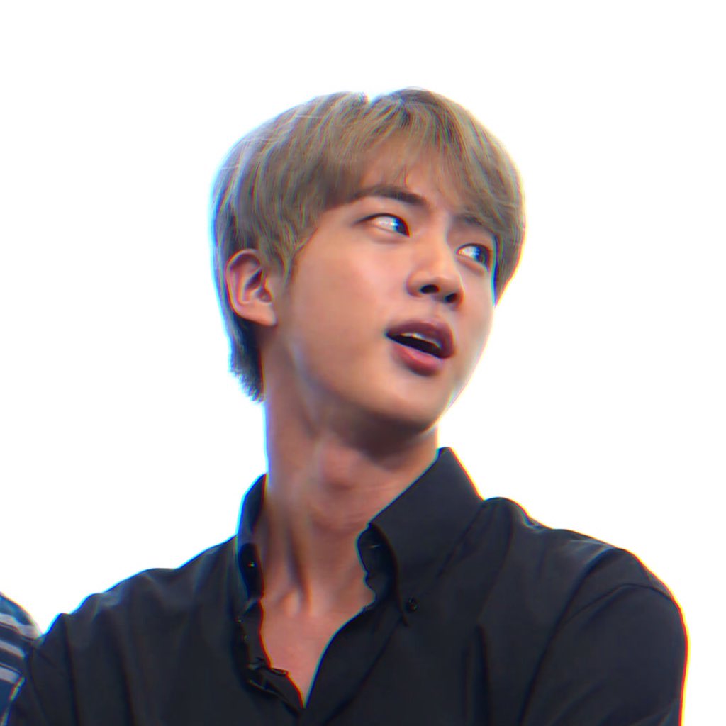 seokjin in black shirts ; a thread