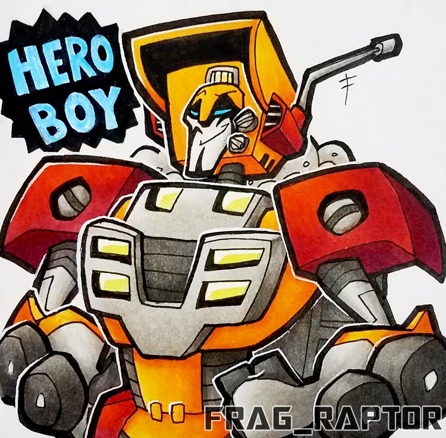 Watch out, here comes a Hero Boy

Scribbled up a traditional doodle this time, of everyone's favourite dumpsterbaby, Wreck-Gar!

#Transformers #Transformersanimated #tfanimated #tfa #wreckgar #Tfawreckgar #Fragraptorart