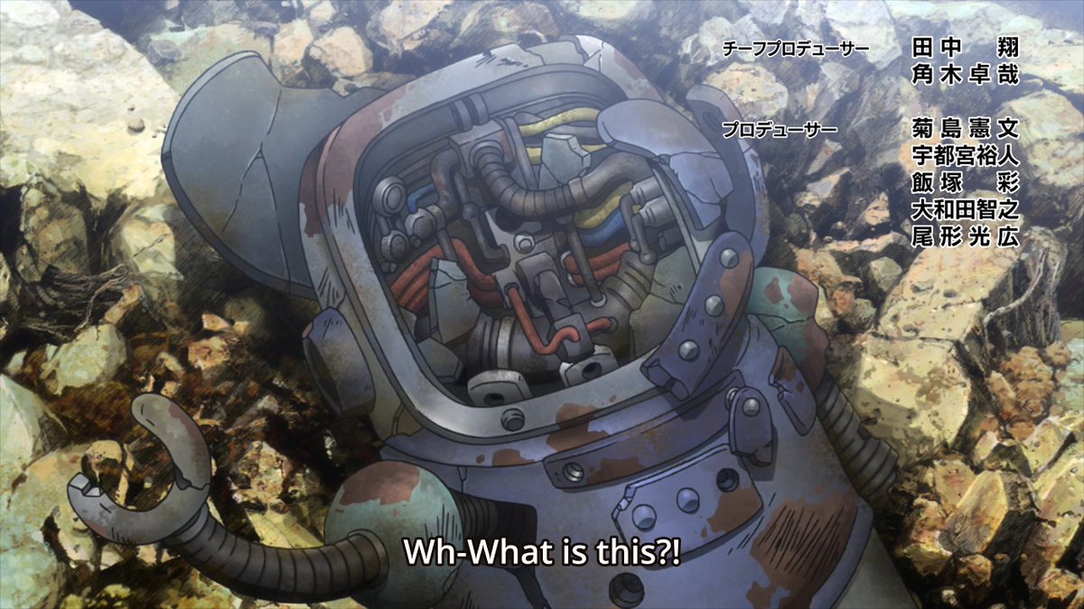 Thenekosurf Akudama Iwgp Don T Tell Me Those Little Things Are Moving Everything From Behind Or What Was That Ending With That Logo Like On The Robot At The Beginning