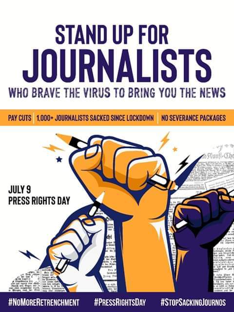CedricPrakash's tweet photo. #PRESSRIGHTSDAY
Stand Up for Journalists!
Protest their retrenchment!
Stop the closure of excellent newspapers,journals,media houses that have taken a stand fearlessly for TRUTH, JUSTICE & CONSTITUTION of INDIA #NoMoreRetrechment #StopSackingJournos #FreedomOfPress https://t.co/Q7S5WmbzUT