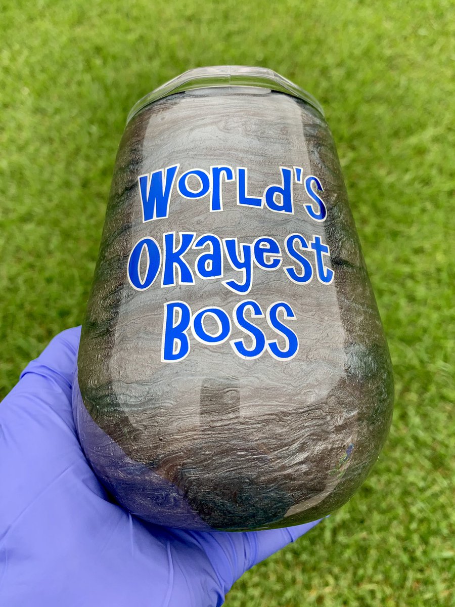 M_Cat_Creations's tweet photo. I'd think you have to be a pretty awesome boss to get something like this! 🤣 #customtumblers #smallbusiness #custom #shoplocal #scp #vinyl #mcatcreations #mcc #artistmom #handmade #veteranowned #madewithlove #cuplady #louisianaartist #wednesday #humpdayvibes #worldsokayestboss https://t.co/zjNEINlitn