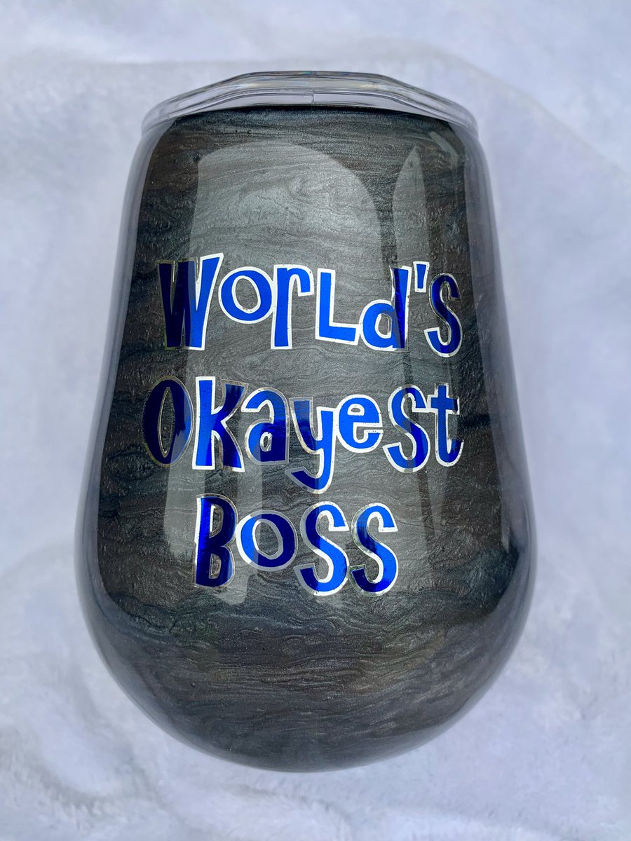 M_Cat_Creations's tweet photo. I'd think you have to be a pretty awesome boss to get something like this! 🤣 #customtumblers #smallbusiness #custom #shoplocal #scp #vinyl #mcatcreations #mcc #artistmom #handmade #veteranowned #madewithlove #cuplady #louisianaartist #wednesday #humpdayvibes #worldsokayestboss https://t.co/zjNEINlitn