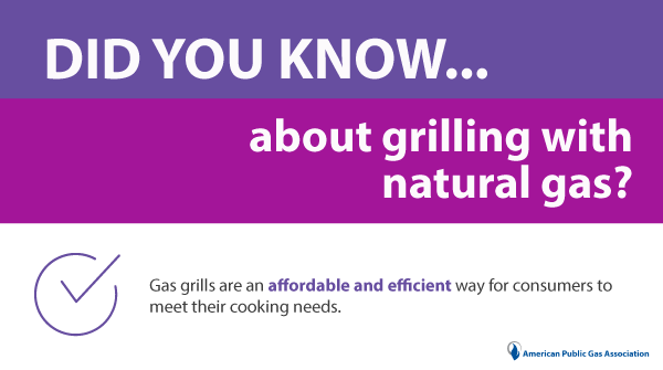 APGA's tweet photo. Did you know.... #NaturalGas grills are an affordable and efficient way for consumers to meet their cooking needs. #knownaturalgas #dyk https://t.co/P6LWElWzHX