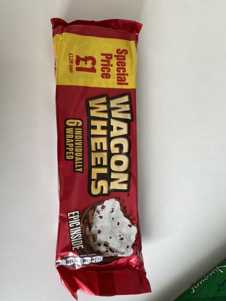 TortoiseStorage's tweet photo. After watching the Royle Family for the past week, subliminal messages have been at work and our Tortoise Storage biscuit choice for the week is the Wagon Wheel!!! https://t.co/alcfMvAWKF