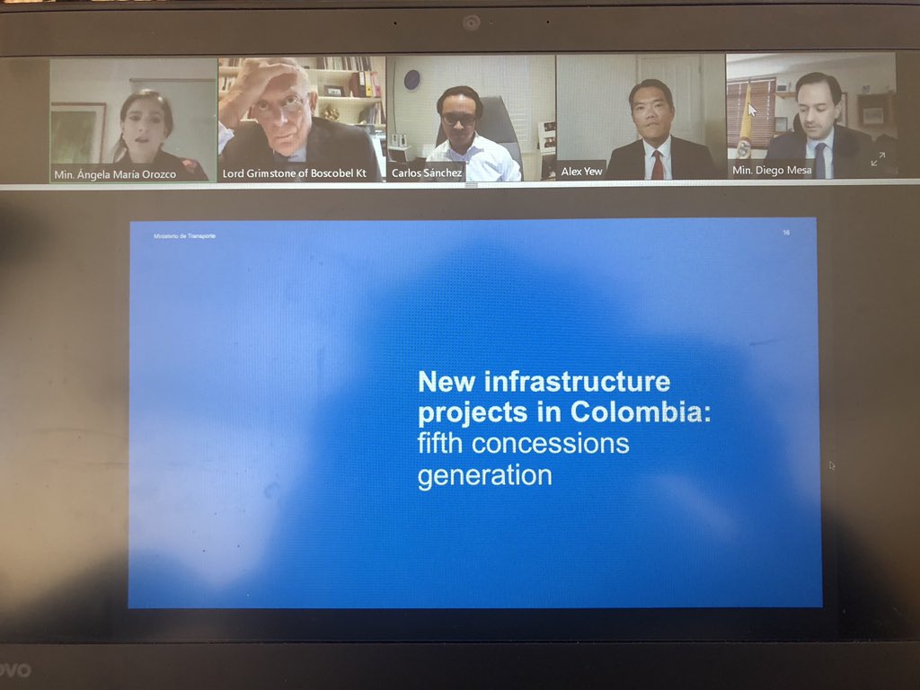 PaoGBarreneche's tweet photo. 2nd day of #ColombiaInvestmentRoadshow,  +350 global investors analyze opportunities in infrastructure &amp; energy sector in Colombia. Thank you @orozco_angela , @DiegoMesaP , Lord Grimsrone and John Laing for your presentations. @PROCOLOMBIACO @FlaviaSantoroT https://t.co/8qqFU8XNSw