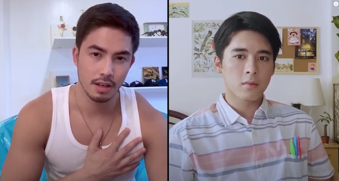 REALLYREVIL's tweet image. LISTEN YOU PANCIT CANTON HATER, IF YOU PLAYING WITH OUR FEELS I WILL LITERALLY FIGHT YOU, MICO SWEETIE I -

#HelloStrangerEP3