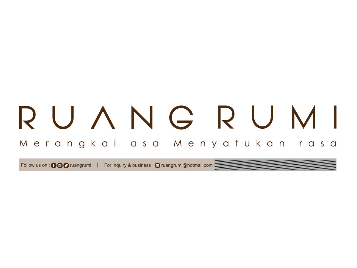 Ruang Rumi (@ruangrumi) on Twitter photo 