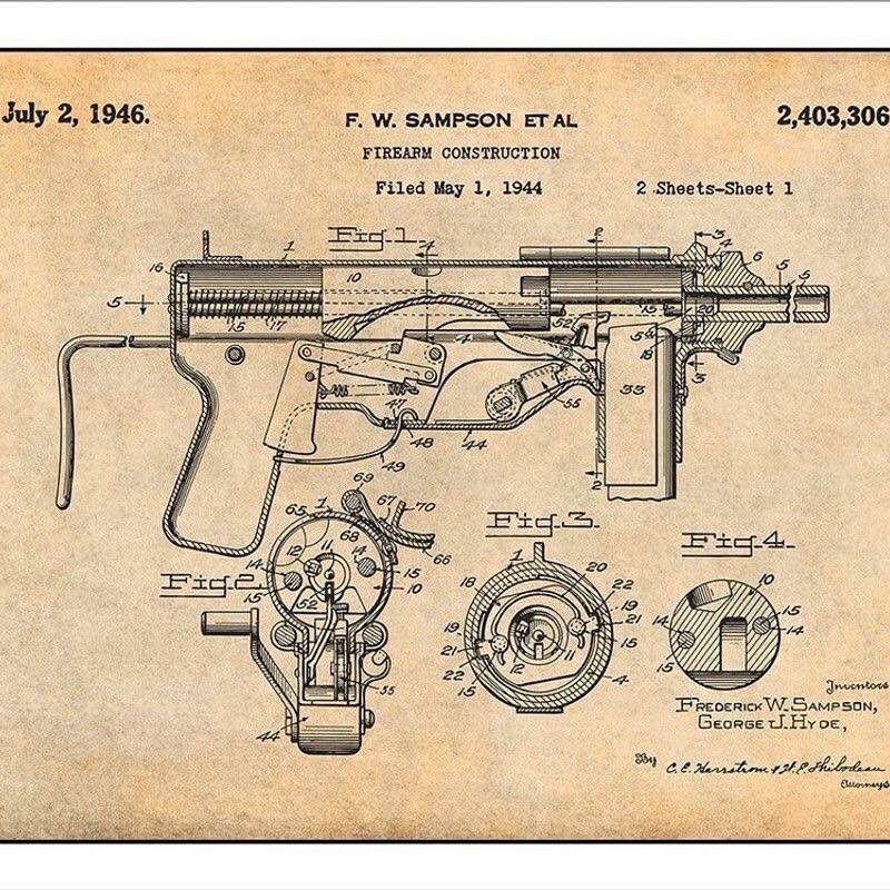 precision_arms's tweet photo. M3 Grease Gun Patent Drawing
#precisionfirearms #peacethroughprecision #dontwaittilitstoolate #facebook #twitter #instagram #pro2a #pro2amendment #pro2nd #2ndamendment #firearm #gun #patent #drawing #cool #awesome https://t.co/ke62xLyZ06