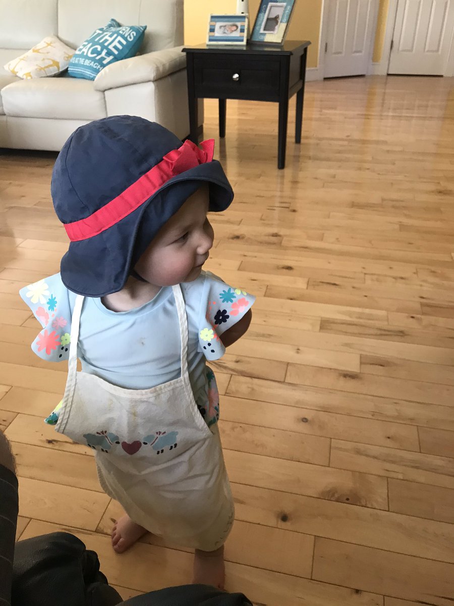 jsrfletcher's tweet photo. Genevieve is the happiest 15 month old in the world. Just thought everyone could use some pictures of a happy baby right now. https://t.co/eYKg8ZxiDt