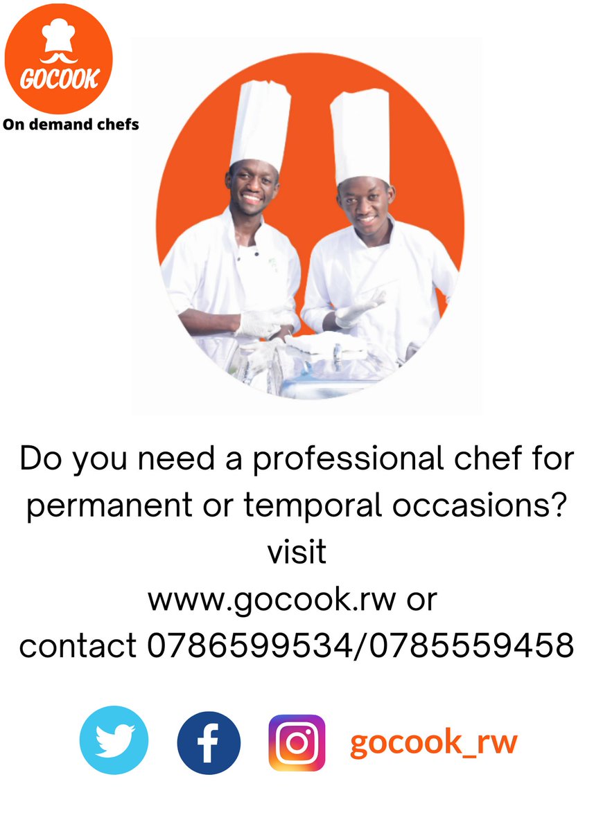 gocook_rw's tweet photo. Are you planning a #wedding soon? #gocook is your solution #RwOT #Kigali #foodforlife https://t.co/FLtfbiTEaI