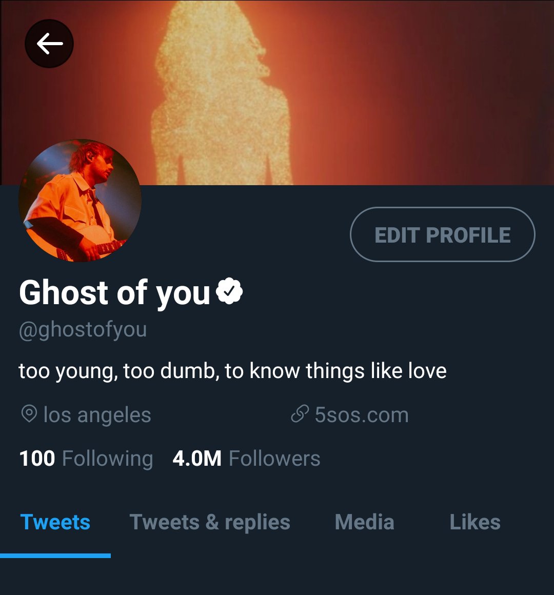 If each song off Youngblood was a twitter account - a Thread
