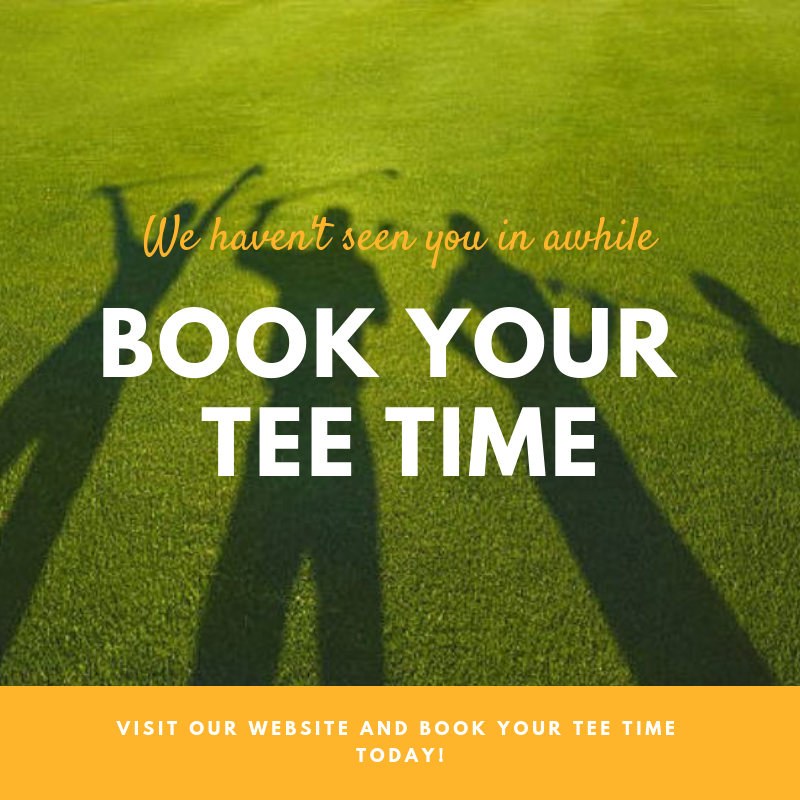 Start your day off right with a round at the course.
bit.ly/2VTIBg4