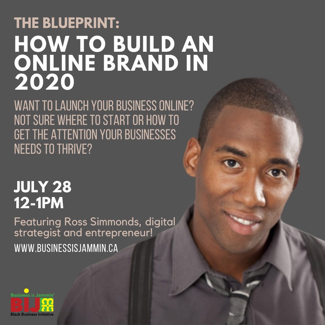 Webinar with <a href="/TheCoolestCool/">Ross Simmonds</a> !! Ross will talk through strategies he's used to build multiple brands and the techniques that existing companies use to thrive online. From IG &amp; Twitter marketing to SEO &amp; finding an ideas for a business - this session will give you the BLUEPRINT!