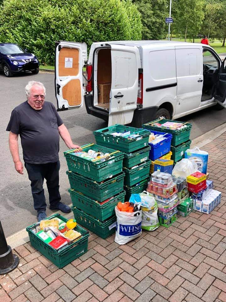 Thanks so much to <a href="/AllowayChurch/">Alloway Parish Church</a> for their amazing donation of 1813.6kg food to the food bank! What a brilliant community effort, thanks to the people of Alloway and Doonfoot! Thank you so much for being amazing! 🥰