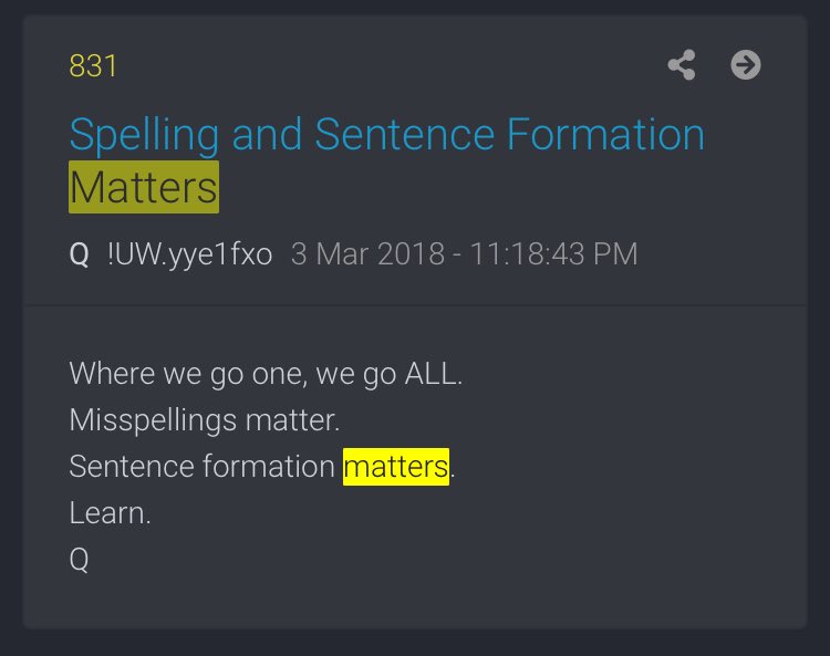 Ohhh I just realized“Misspellings matter”We were focused on Corney & ObarnaThen I saw“Coleman authored...“Wiener [sic]”It’s WEINERQ is *highlighting* the famous screencap because FBI CI’s AD “Randy Coleman - REMOVED”purposely(?) misspelled it! FOIA!