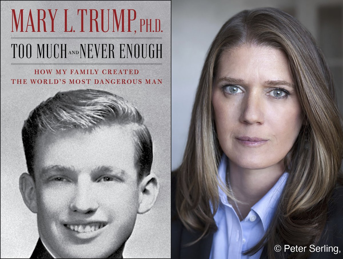We got a copy of the new book by Donald Trump’s niece, Mary Trump. Here are some of its most revelatory and incendiary allegations   https://politi.co/31XrnlO 