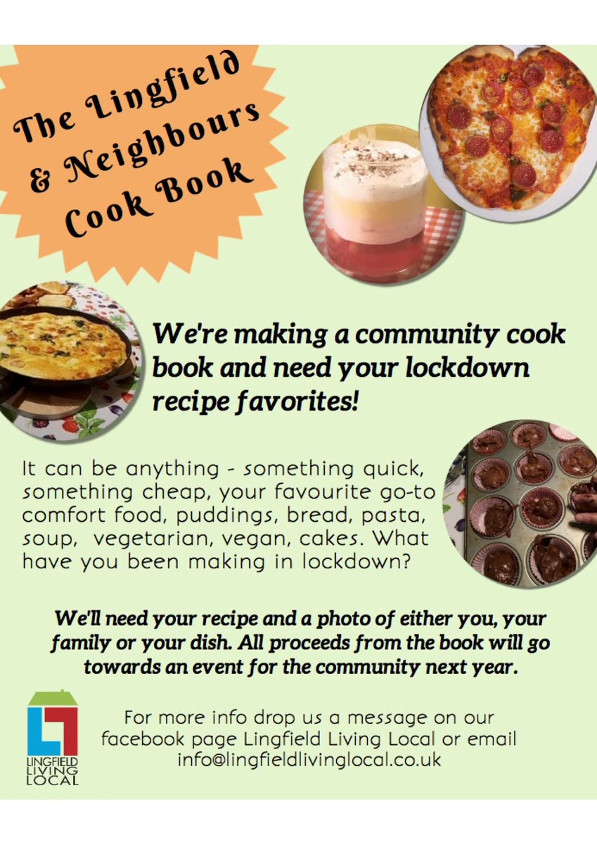 LLLCommunityHub's tweet image. Doing a thing! A cook book thing packed with yummy stuff! What have you been baking? (We know someone has because all the flour is gone) #ls17 #Alwoodley #lockdownrecipes #recipesforthepeople